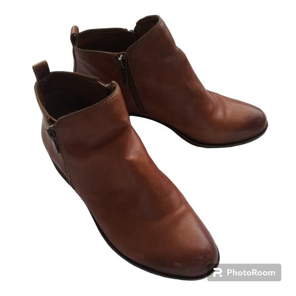 Lucky Brand Basel Bootie Toffee Size 7.5 M - Picture 1 of 16